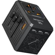 Infinyty Atlas35 Travel Adaptor Black - Y127-C PD35W