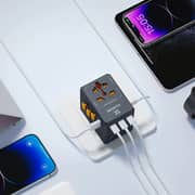 Infinyty Atlas35 Travel Adaptor Black - Y127-C PD35W