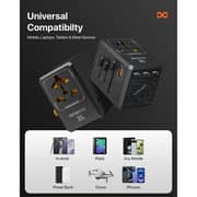 Infinyty Atlas35 Travel Adaptor Black - Y127-C PD35W