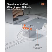 Infinyty Atlas65 Travel Adaptor Silver - Y127-Max PD65W