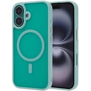 Infinyty Gleam Soft Touch Case Teal iPhone 16 Plus - GLE006X03
