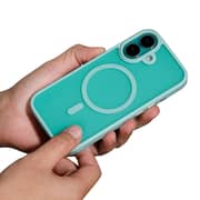 Infinyty Gleam Soft Touch Case Teal iPhone 16 Plus - GLE006X03