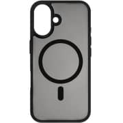 Infinyty Soft Gleam Touch Case Black iPhone 16 - GLE001X04