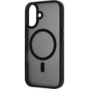 Infinyty Soft Gleam Touch Case Black iPhone 16 - GLE001X04