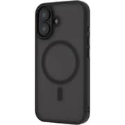 Infinyty Soft Gleam Touch Case Black iPhone 16 - GLE001X04