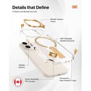 Infinyty Aurum Clear Case Transparent iPhone 16 Pro - AUR011X01