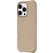 Infinyty Quiver Ripple Silicone Case Desert Titanium iPhone 16 Pro - QUI011X01