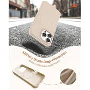 Infinyty Quiver Ripple Silicone Case Desert Titanium iPhone 16 Pro - QUI011X01