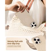 Infinyty Quiver Ripple Silicone Case Desert Titanium iPhone 16 Pro - QUI011X01