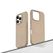 Infinyty Quiver Ripple Silicone Case Desert Titanium iPhone 16 Pro Max - QUI011X02