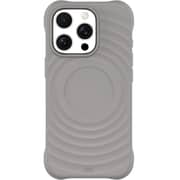 Infinyty Quiver Ripple Silicone Case Natural Titanium iPhone 16 Pro - QUI004X01