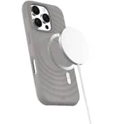 Infinyty Quiver Ripple Silicone Case Natural Titanium iPhone 16 Pro - QUI004X01