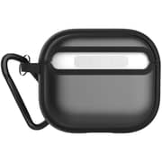 Infinyty Vizo Frosted Silicon Case Black AirPods 4 - VIZ001X06