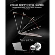 Infinyty Clarix Durable Case Clear Matte MacBook Air 13.6Inch - CLA010X07