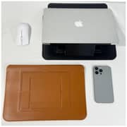 Infinyty Eleve Leather Sleeve Brown MacBook 13.6Inch - ELE008X08