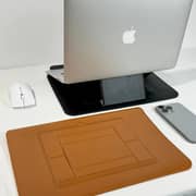 Infinyty Eleve Leather Sleeve Brown MacBook 13.6Inch - ELE008X08