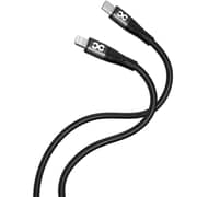 Infinyty NextGen Silicone Fast USB C to C Cable 1m Black - MWSLCCB