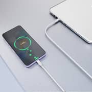 Infinyty NextGen Silicone Fast USB C to C Cable 1m White - MWSLCCW