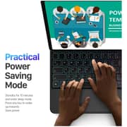 Infinyty Cipher-I Keyboard Folio Case Black iPad 11Inch - MK-01