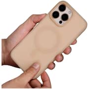 Infinyty Airify Silicone Case Desert Titanium iPhone 16 Pro - AIR011X01