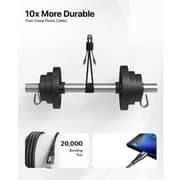 Infinyty NextGen Silicone Fast USB C to C Cable 2m Black - MWSLCCB2