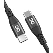 Infinyty NextGen Silicone Fast USB C to C Cable 2m Black - MWSLCCB2