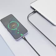 Infinyty NextGen Silicone Fast USB C to C Cable 2m Black - MWSLCCB2