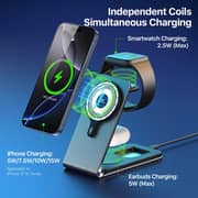 Infinyty MagIQ 3-in-1 Magnetic Wireless Charger Grey - W22