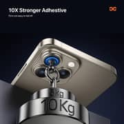 Infinyty Glint Individual Lens Protector Clear/Black iPhone 16 Pro / 16 Pro Max - GLI010X15