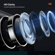 Infinyty Glint Individual Lens Protector Clear/Black iPhone 16 / 16 Plus - GLI010X14