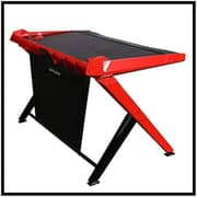 Dxracer Gaming Desk Black/Red - GD-1000-NR-1