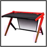 Dxracer Gaming Desk Black/Red - GD-1000-NR-1