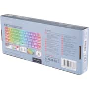 Redragon Fizz Wired Gaming Keyboard White - K617CT-RGB