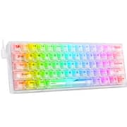 Redragon Fizz Wired Gaming Keyboard White - K617CT-RGB