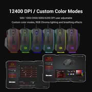 Redragon Perdiction 4 Wired Gaming Mouse Black - M901-K-2