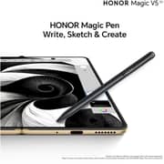 Honor Magic V5 5G 512GB 16GB RAM Black Smartphone + Choice Speaker + Watch Fit + Magic Pen + Case