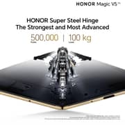 Honor Magic V5 5G 512GB 16GB RAM Dawn Gold Smartphone + Choice Speaker + Watch Fit + Magic Pen + Case