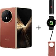 Honor Magic V5 5G 512GB 16GB RAM Reddish Brown Smartphone + Choice Speaker + Watch Fit + Magic Pen + Case