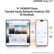 Honor Magic V5 5G 512GB 16GB RAM Reddish Brown Smartphone + Choice Speaker + Watch Fit + Magic Pen + Case