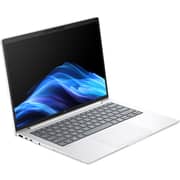 HP EliteBook 8 G1i (2025) Laptop - 2nd Series / Intel Core Ultra 7-255U / 14inch WUXGA / 512GB SSD / 16GB RAM / Shared Intel Graphics / Windows 11 Pro / English Keyboard / Glacier Silver / International Version - [C15A6ET]