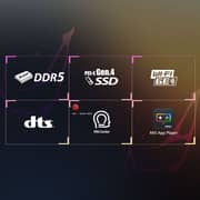 MSI Cyborg 15 B2RWEKG Gaming (2025) Laptop - 2nd Series / Intel Core 7-240H / 15.6inch FHD / 1TB SSD / 16GB RAM / 8GB NVIDIA GeForce RTX 5050 / Windows 11 Home Plus / English & Arabic Keyboard / Translucent Black / Middle East Version - [9S7-15Q342-275]