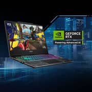 MSI Cyborg 15 B2RWEKG Gaming (2025) Laptop - 2nd Series / Intel Core 7-240H / 15.6inch FHD / 1TB SSD / 16GB RAM / 8GB NVIDIA GeForce RTX 5050 / Windows 11 Home Plus / English & Arabic Keyboard / Translucent Black / Middle East Version - [9S7-15Q342-275]