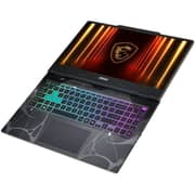 MSI Cyborg 15 B2RWEKG Gaming (2025) Laptop - 2nd Series / Intel Core 7-240H / 15.6inch FHD / 1TB SSD / 16GB RAM / 8GB NVIDIA GeForce RTX 5050 / Windows 11 Home Plus / English & Arabic Keyboard / Translucent Black / Middle East Version - [9S7-15Q342-275]