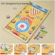 Toota 5-in-1 Wooden Game Set
