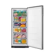 Tornado Deep Freezer 223 Liter Inverter No Frost 6 Drawers ,Dark Stainless, RH-H22TV-DST