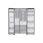 Samsung Bespoke AI Series 6 Side by Side Refrigerator 640L Black - RS70F64KAF/MR