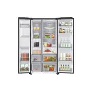 Samsung Bespoke AI Series 6 Side by Side Refrigerator 640L Black - RS70F64KAF/MR
