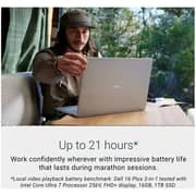 Dell (2024) Copilot+ PC - 2nd Series / Intel Core Ultra 7-256V / 16inch FHD / 1TB SSD / 16GB RAM / Shared Intel Arc Graphics / Windows 11 Home / English Keyboard / Ice / International Version - [LDB06250-7144BLU-PUS]