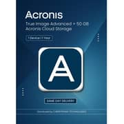 Acronis True Image Advance 2025+ 50GB Storage 1 Device 1 Year - ACTI-ADV-8R6T