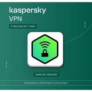 Kaspersky VPN 5 Devices 1 Year - KAS-VPN5-C4D5